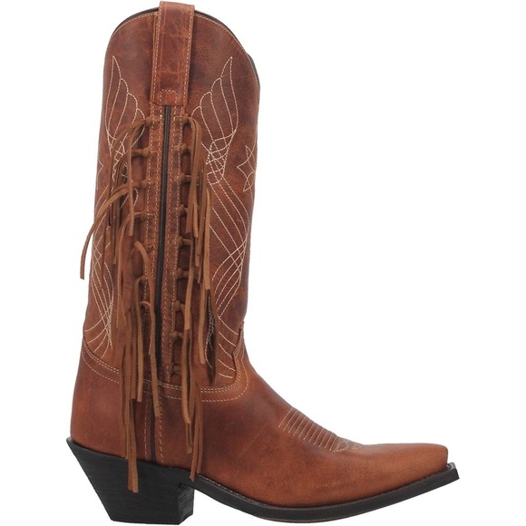 NWT Laredo Blakely Fringe Snip Toe Cowboy boots size 8.5 - Picture 7 of 17
